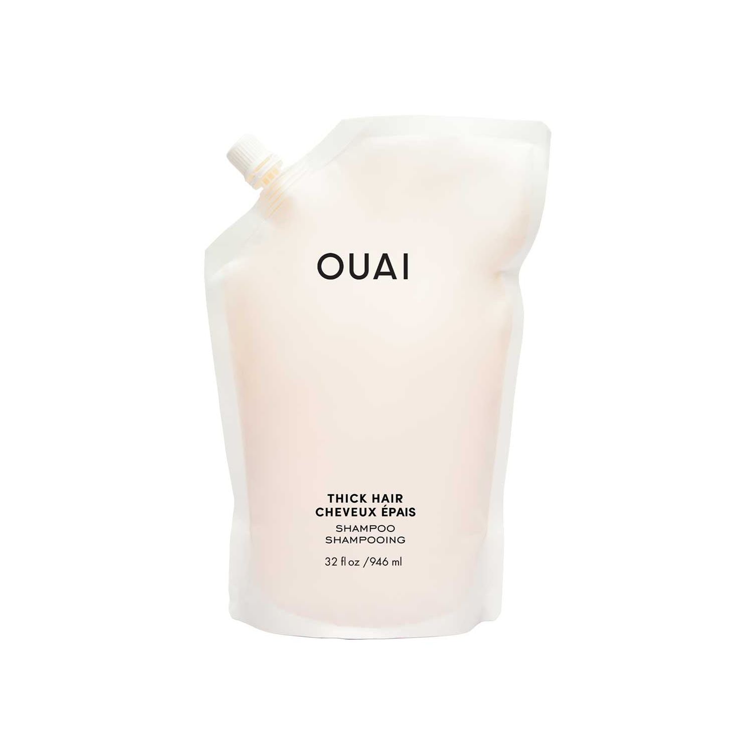 OUAI Thick Shampoo refill pouch 946ml, UK version