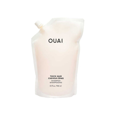 Boots OUAI Thick Shampoo Refill Pouch 946ml- Buy online at McGrocer