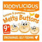 Kiddylicious Melty Buttons Banana & Pumpkin 6g GOODS Boots   