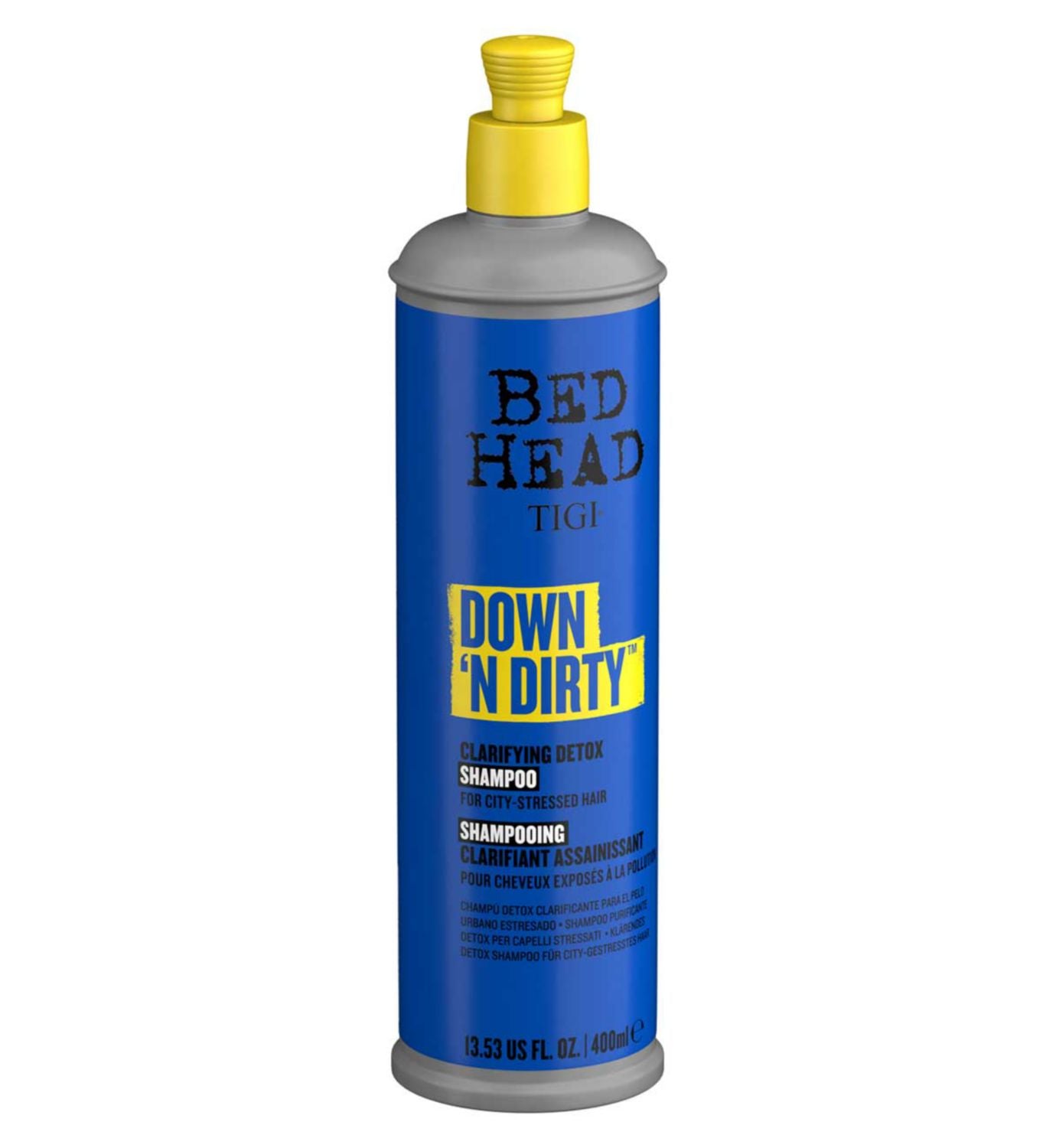 Bed Head Down N' Dirty Clarifying Shampoo 400ml - British product