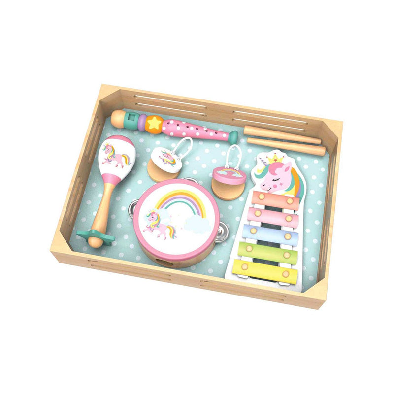 Tooky Toy unicorn musical instrument set (British brand)