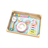 Tooky Toy unicorn musical instrument set (British brand)