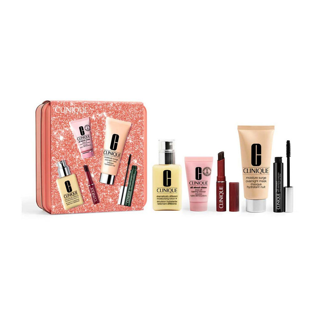 STAR GIFT Clinique Let It Glow 5-Piece Beauty Gift Set With Black Honey - Limited Edition