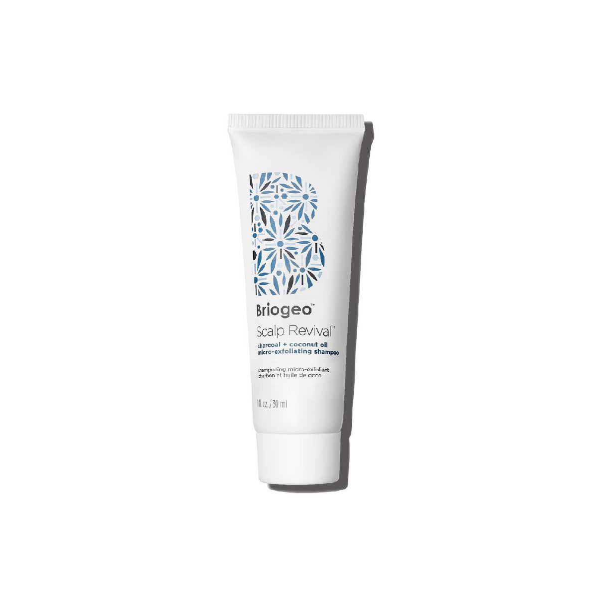 Briogeo Charcoal and Coconut Oil micro-exfoliating shampoo 59ml, UK version