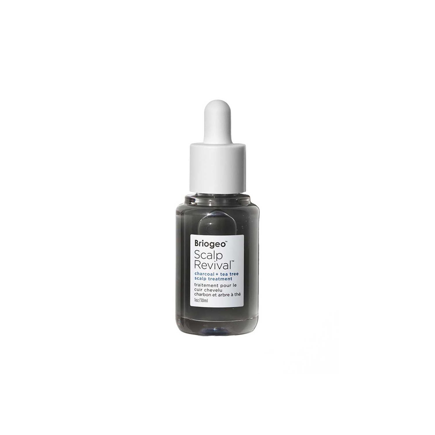 Briogeo Scalp Revival charcoal tea tree scalp treatment 30ml, imported from the UK