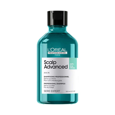 Boots L'Oréal Professionnel Scalp Advanced Anti-Oiliness Dermo-Purifier Shampoo for Oily Scalps 300ml- Buy online at McGrocer