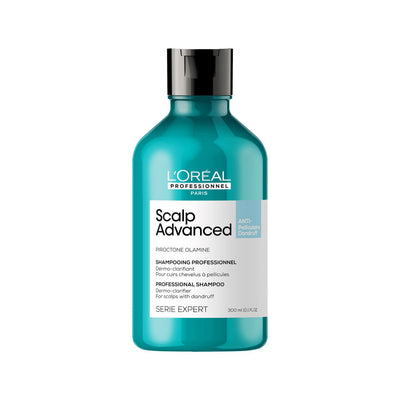 Boots L'Oréal Professionnel Serie Expert Scalp Advanced Anti-Dandruff Dermo-Clarifier Shampoo 300ml- Buy online at McGrocer
