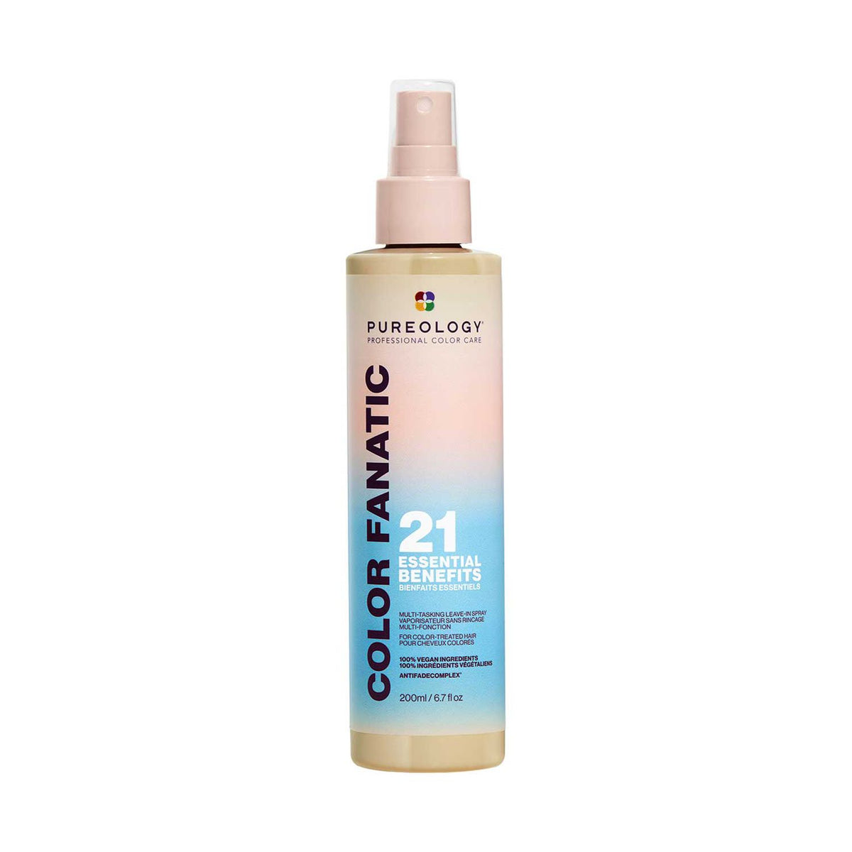 Pureology Color Fanatic leave-in treatment spray 200ml, imported from the UK