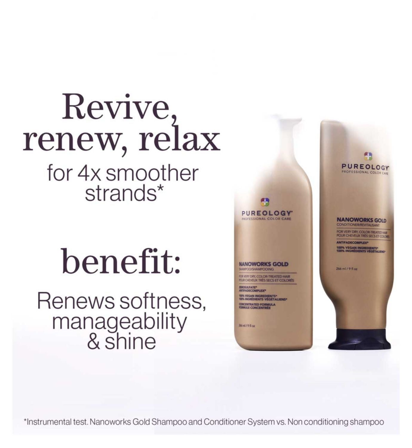 Pureology Nanoworks Gold Conditioner 266ml, UK version