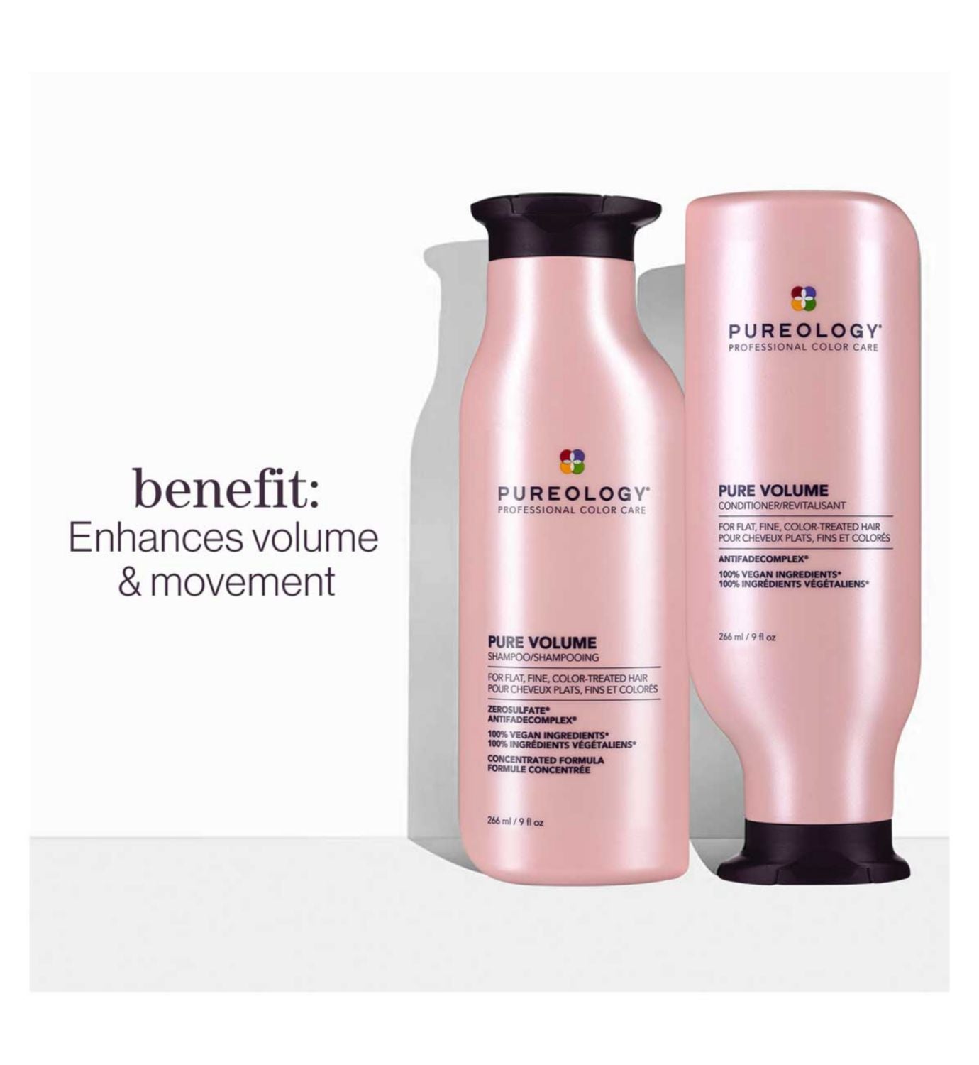 Pureology Conditioner for Fine Flat Hair 266ml, imported from the UK
