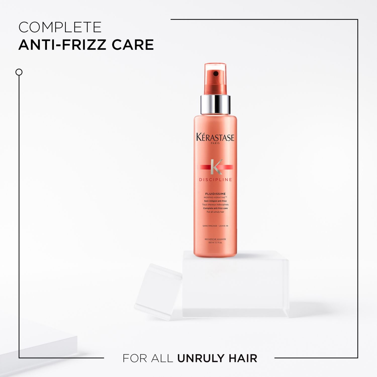 Kérastase Discipline anti-frizz holding spray Fluidissime 150ml (British brand)