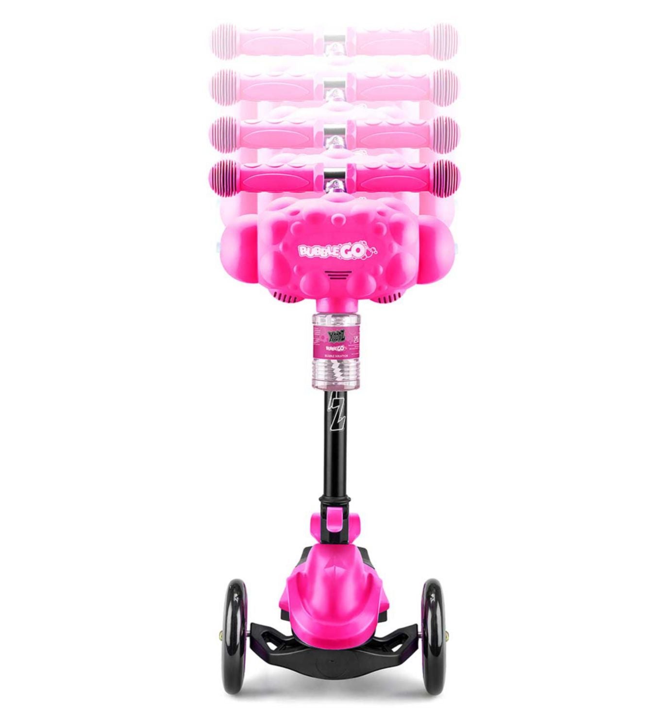 Xootz Bubble Go Scooter Pink - British product