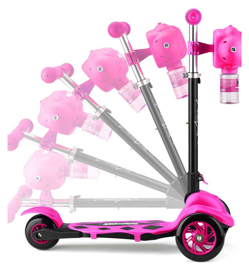 Xootz Bubble Go Scooter Pink - British product