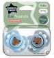 Tommee Tippee Fun Soothers mit Sterilisator-Kapsel, Symmetrisch, 0-6m, 2er-Pack