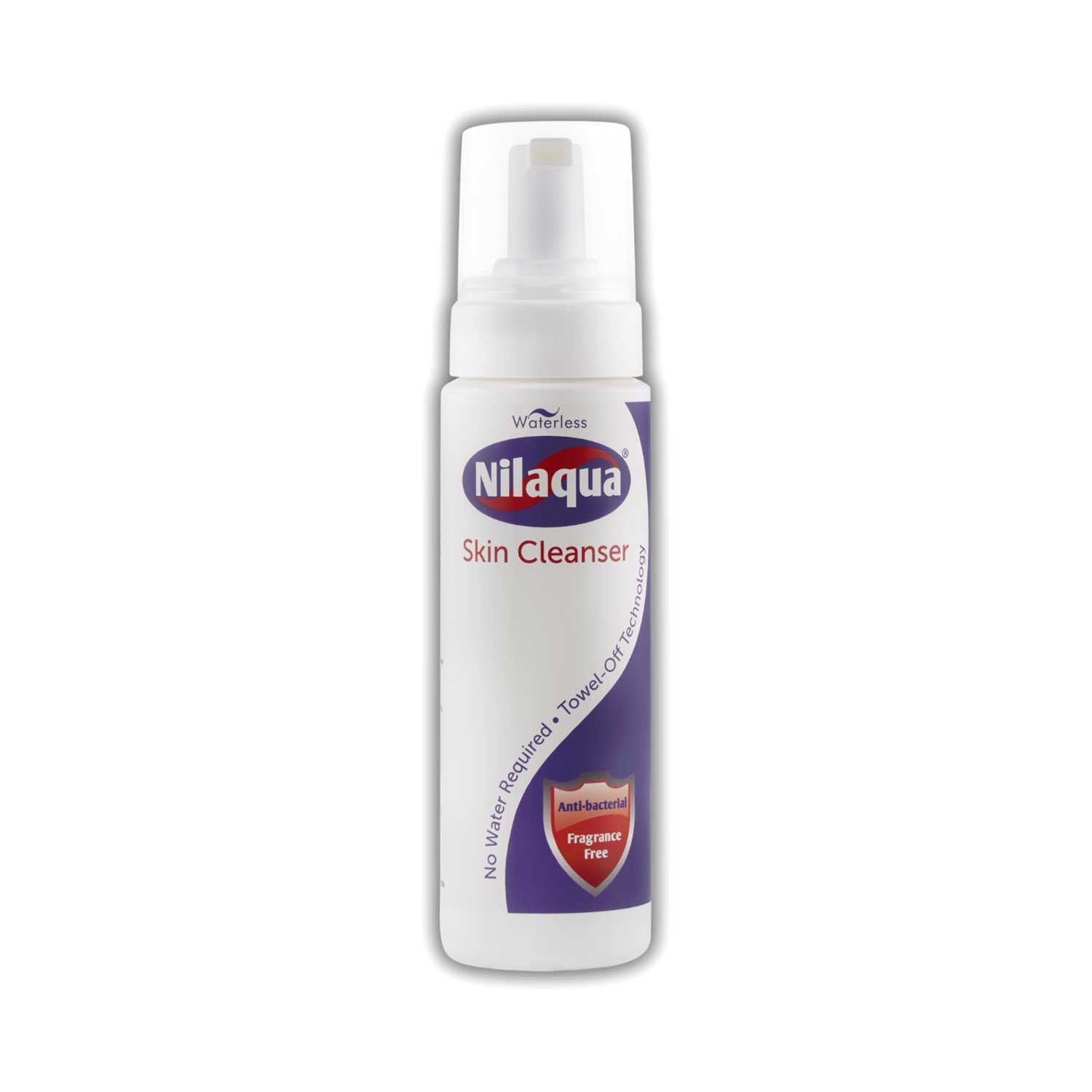 Nilaqua skin cleansing foam antibacterial 200ml, imported from the UK