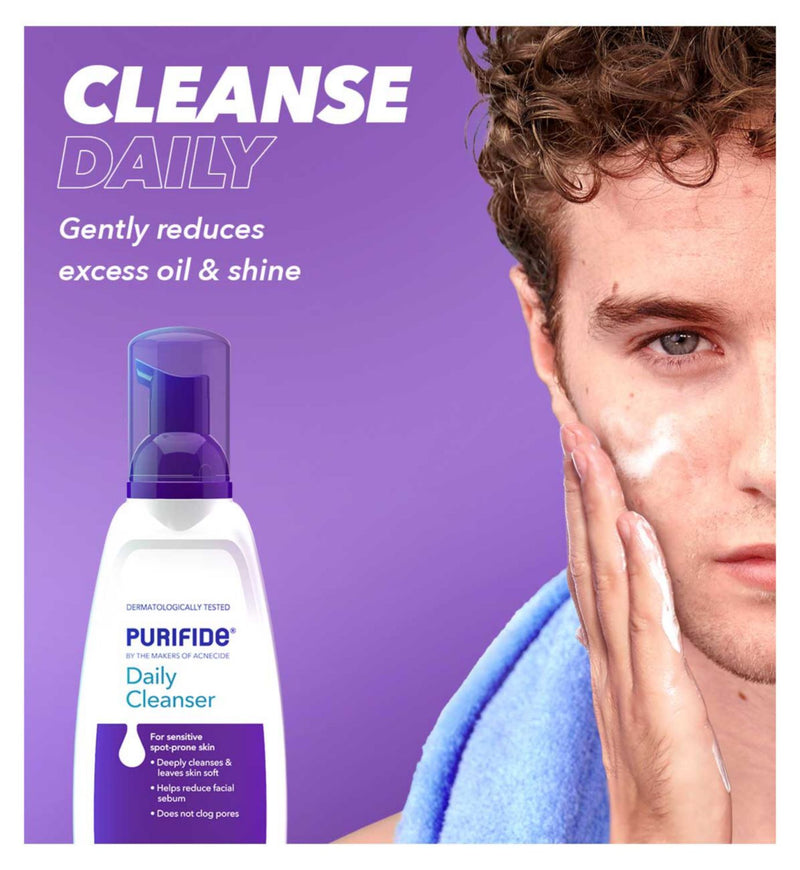 Acnecide Purifide 3-step skincare set, UK version