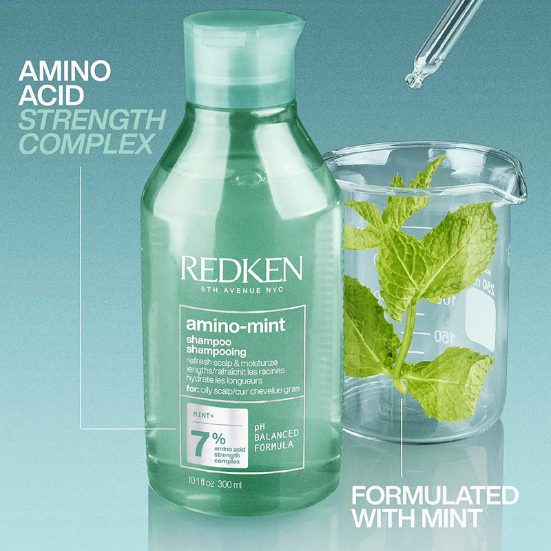 Redken Amino Mint scalp relief shampoo 300ml, UK version