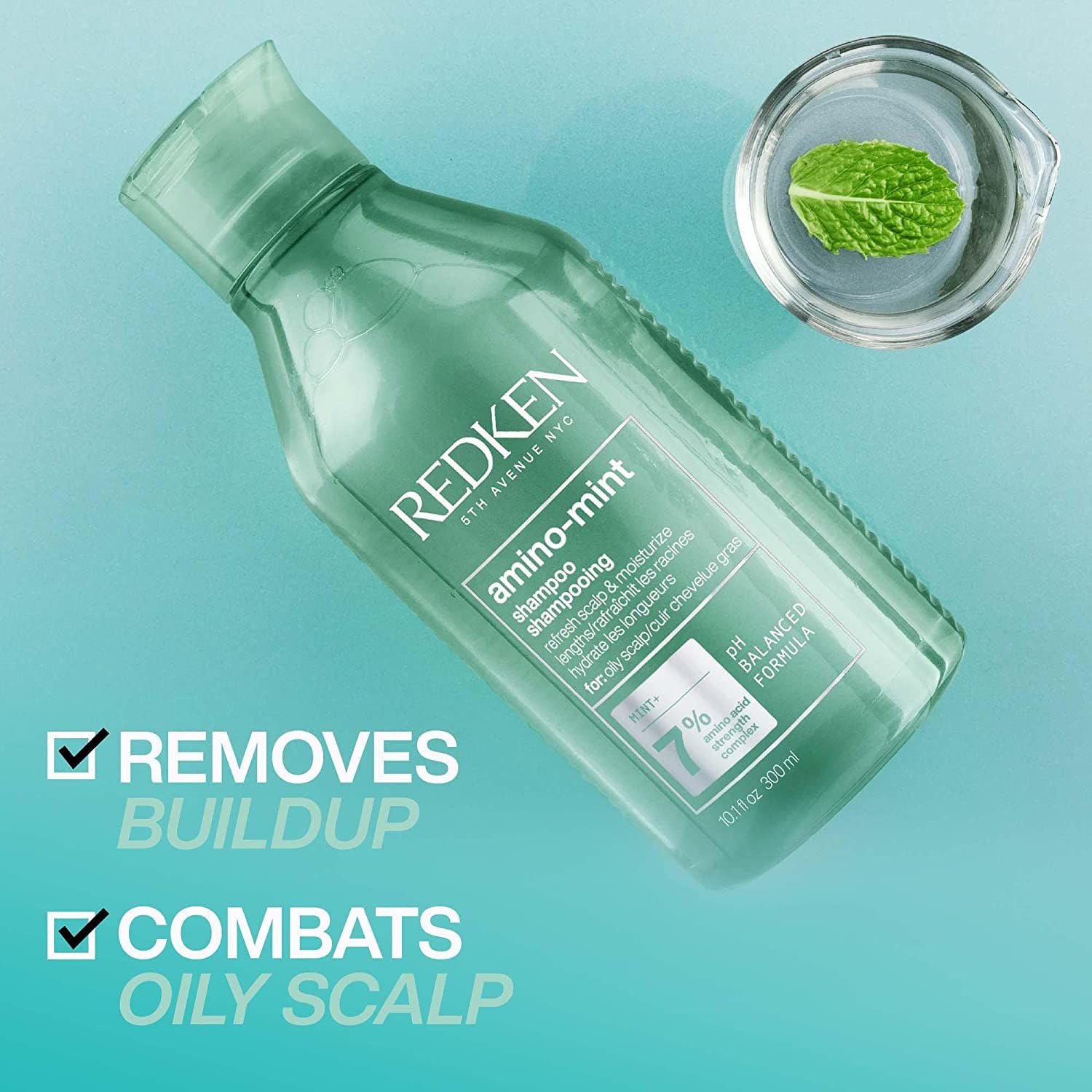 Redken Amino Mint scalp relief shampoo 300ml, UK version