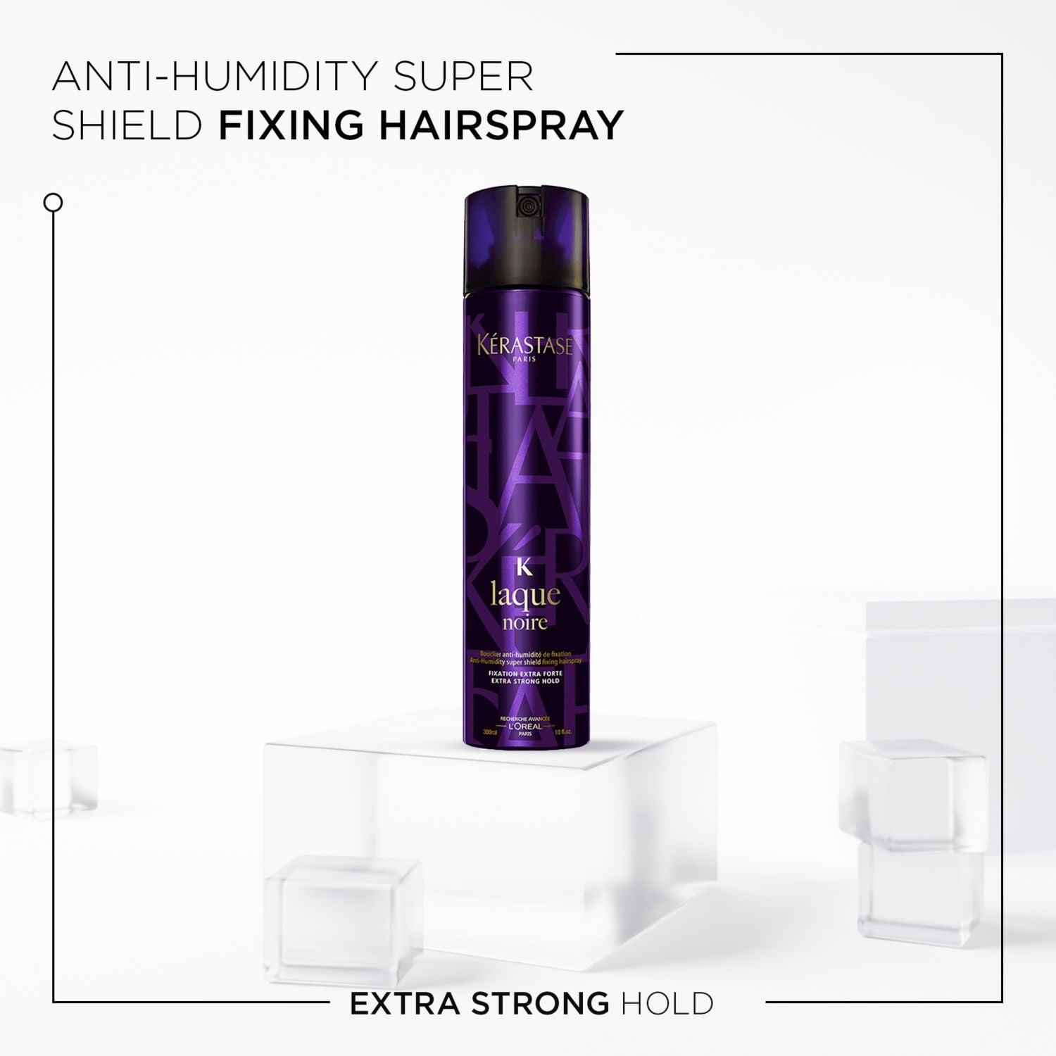 Kérastase hair spray Laque Noire 300ml, UK version
