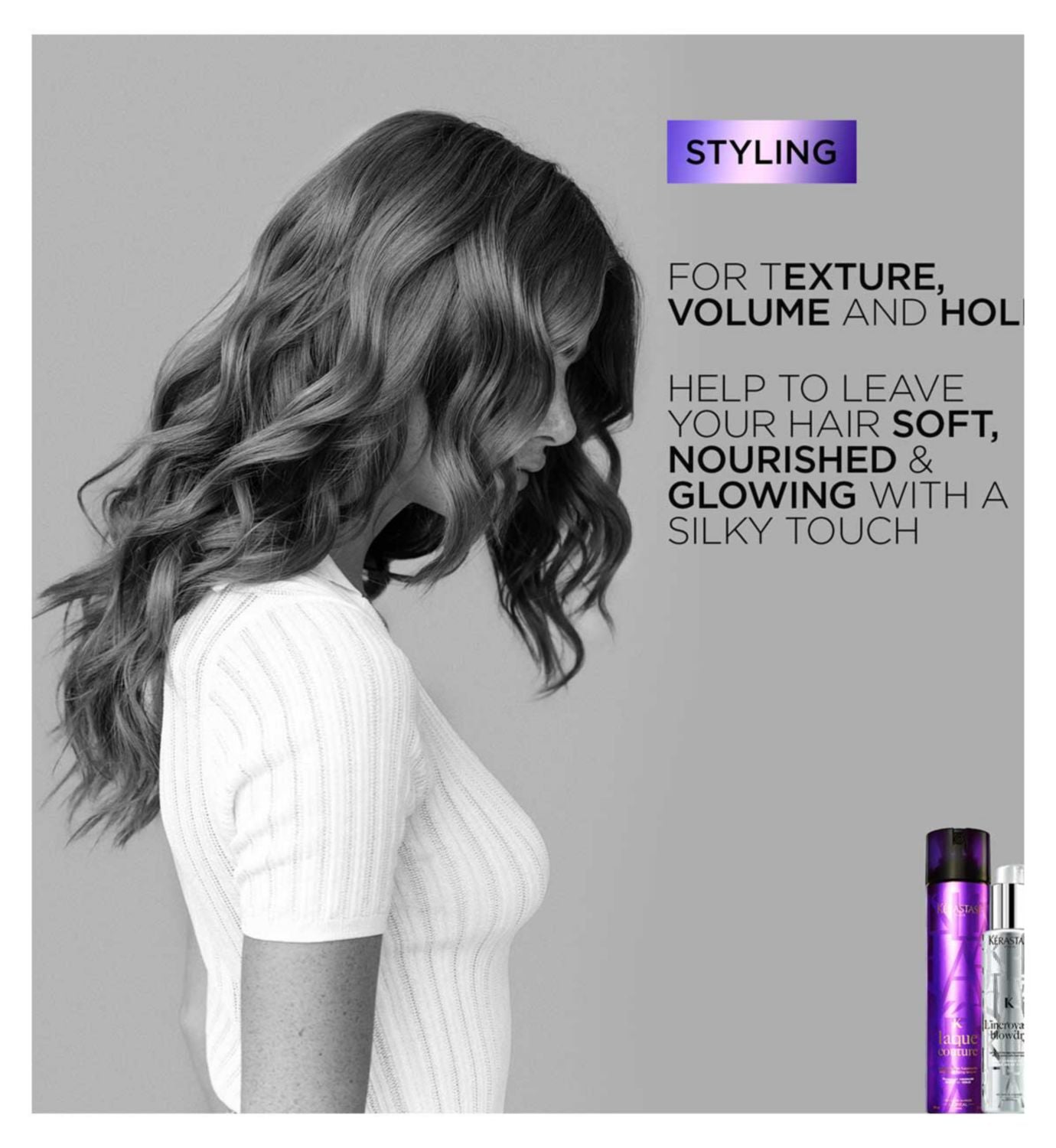 Kérastase hair spray Laque Noire 300ml, UK version