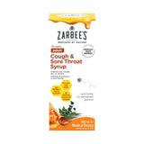 Zarbee's adult cough and sore throat syrup 150ml, imported from the UK
