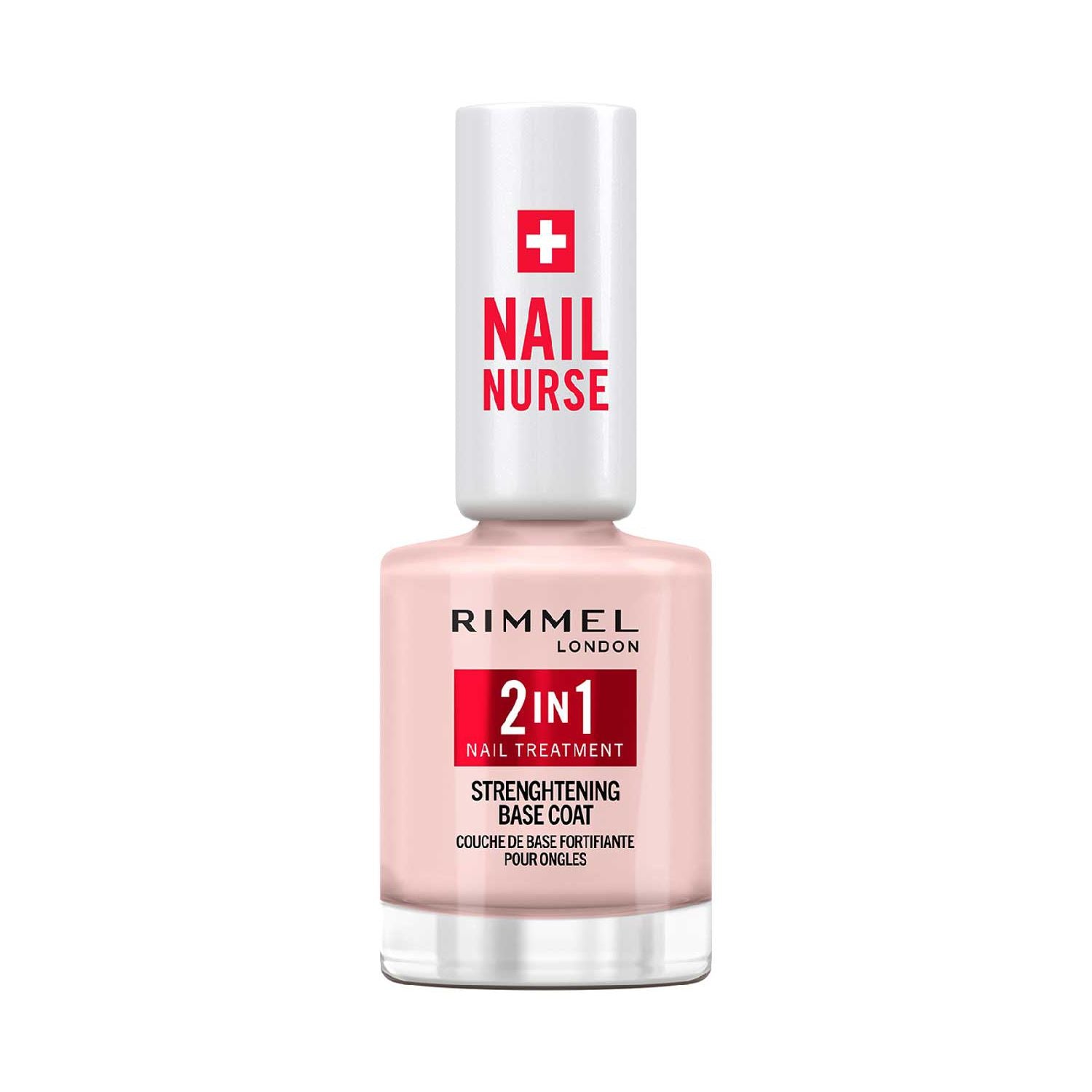 Rimmel Nail Nurse 2 in 1 base coat and strengthener, imported from the UK