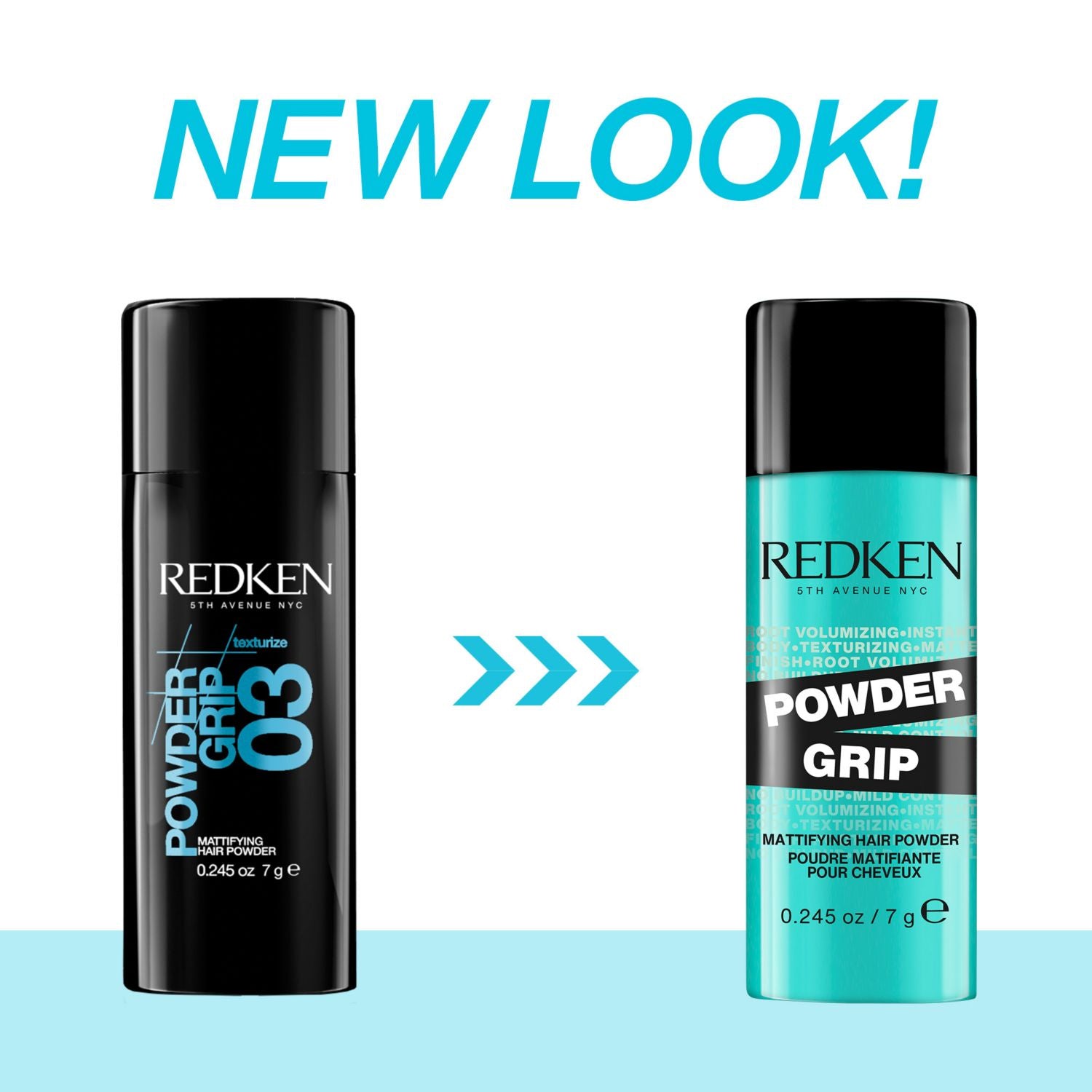 Redken Powder Grip volume matte hair powder 7g (British brand)