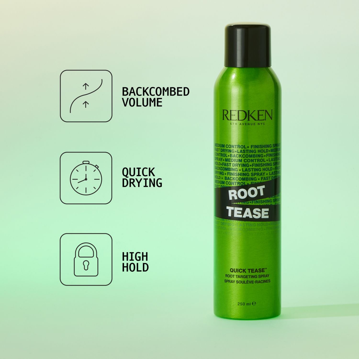 Redken Root Tease hairspray 250ml, UK version