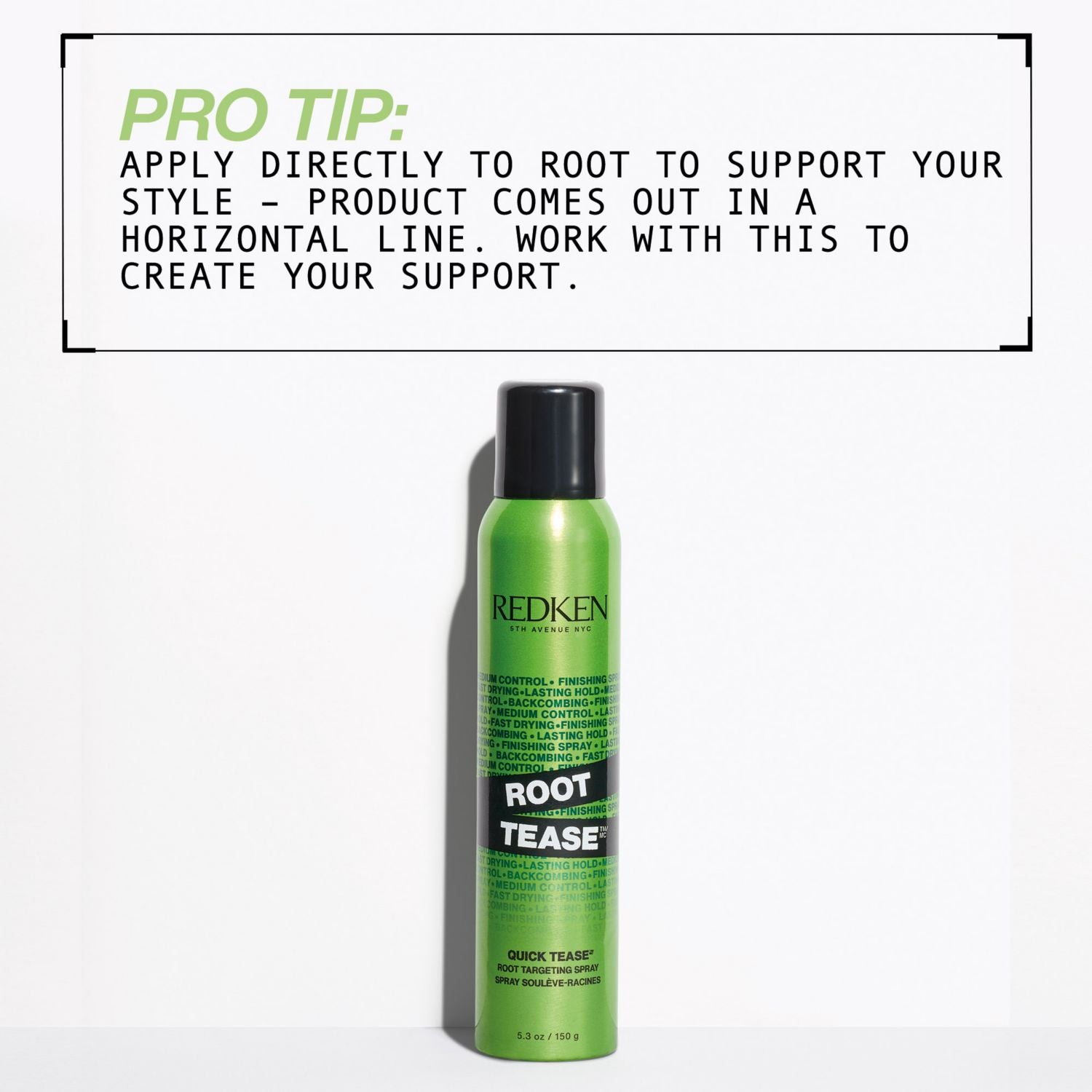 Redken Root Tease hairspray 250ml, UK version