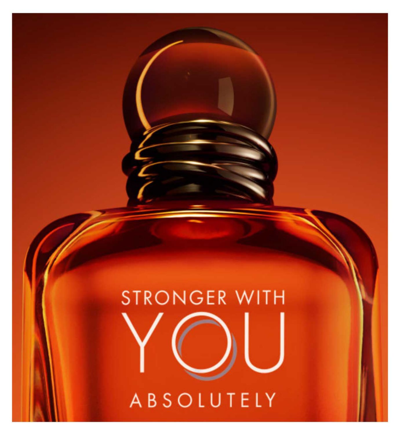 Emporio Armani Eau de Parfum Stronger With You Absolutely 100ml, imported from the UK
