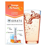 ViDrate Hydration Sachets Orange & Peach - 12 Sachets GOODS Boots   