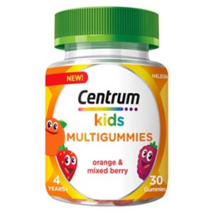 Centrum Kids Multigummies Orange & Mixed Berry 30 Gummies - British product