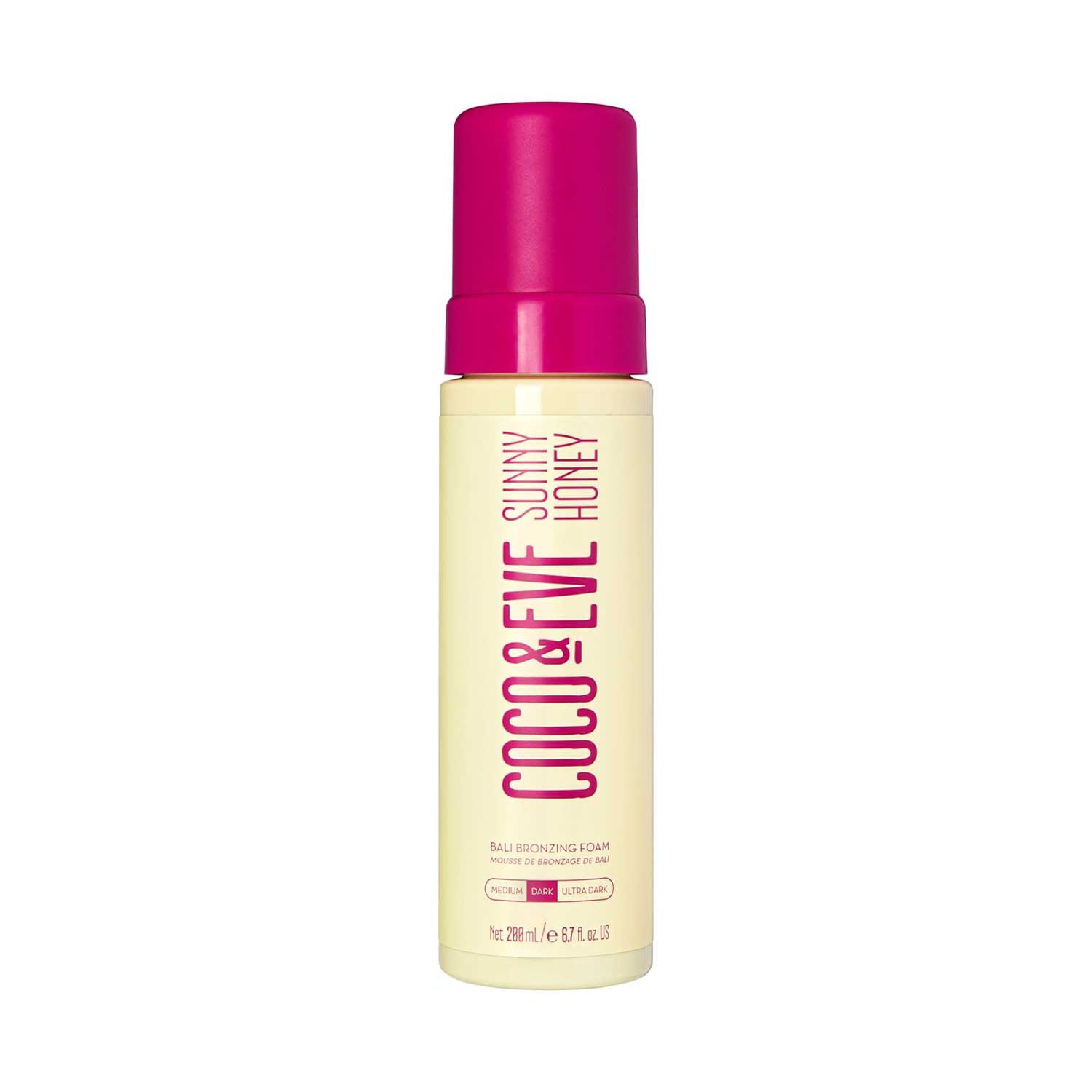 Coco & Eve Sunny Honey Bali Bronzing Foam Dark - British product