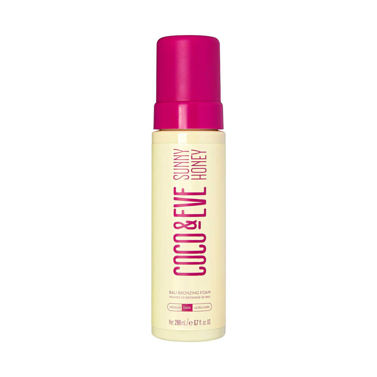 Coco & Eve Sunny Honey Bali Bronzing Foam Dark - British product