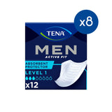 TENA Men Level 1 Incontinence Absorbent - 8 packs of 12 bundle