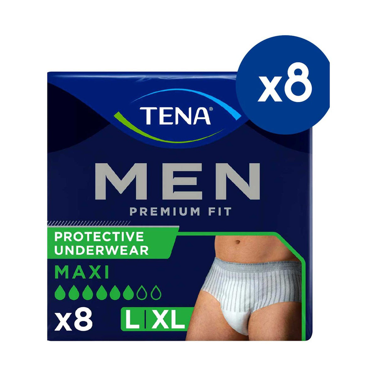 TENA incontinence pants Maxi Large/Extra Large, imported from the UK