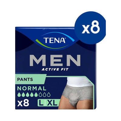 Boots TENA Men Active Fit Incontinence Pants Normal Large/Extra Large- Buy online at McGrocer