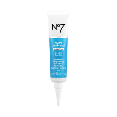Boots No7 HydraLuminous+ Cooling Eye Gel 15ml- Buy online at McGrocer