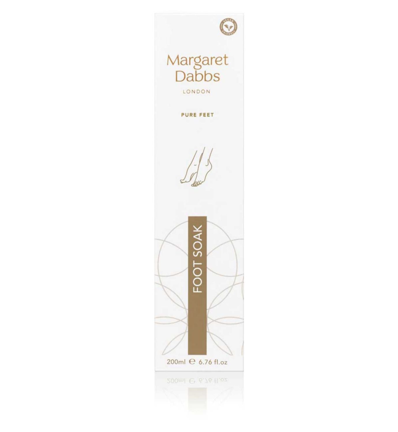 Margret Dabbs Pure Reviving Foot Soak 200ml, imported from the UK