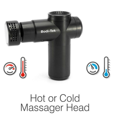 Bodi-Tek Pistolet de Massage à Percussion Chaud Froid Portable