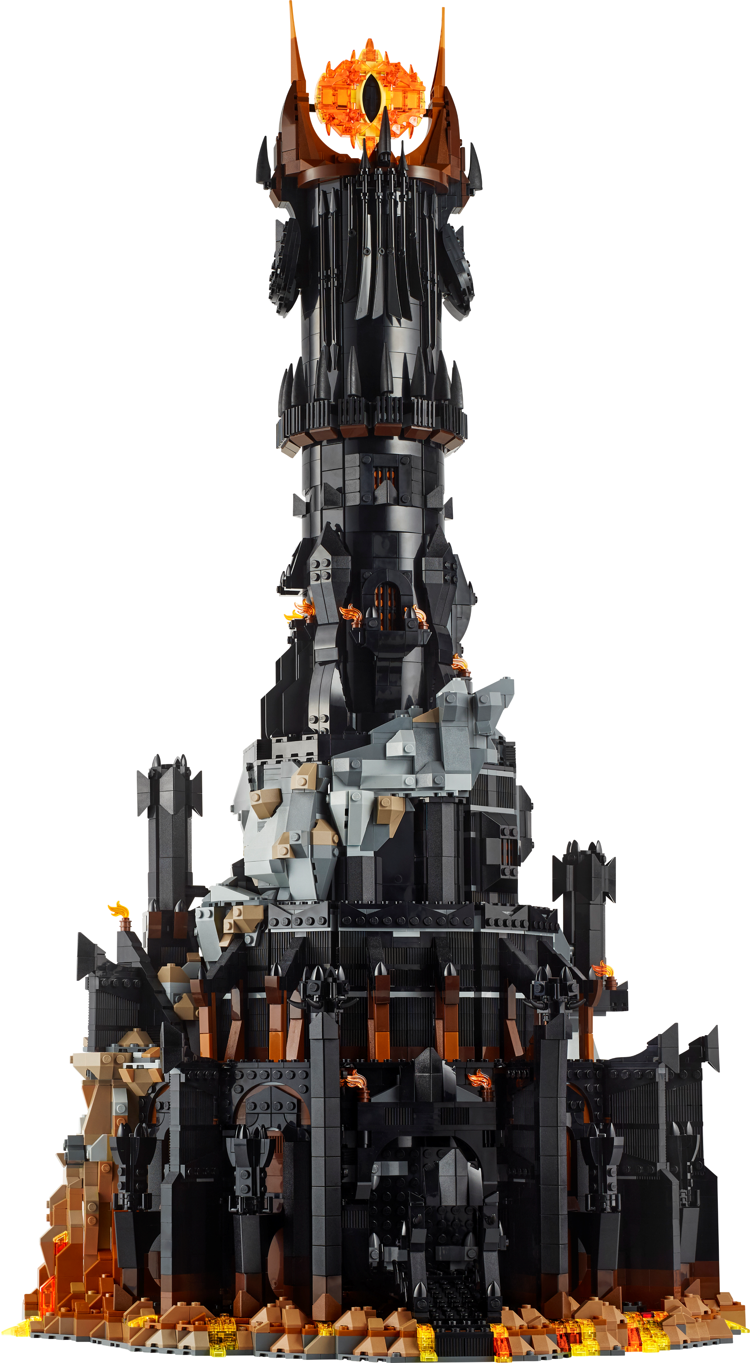 LEGO Barad-dûr dark tower 5471 pieces (British brand)