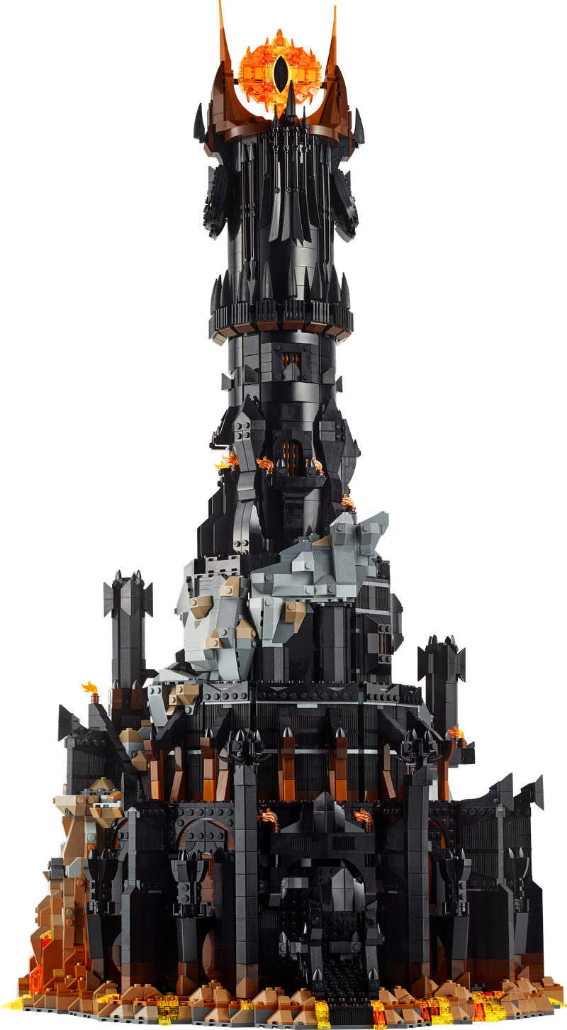 LEGO Barad-dûr dark tower 5471 pieces (British brand)