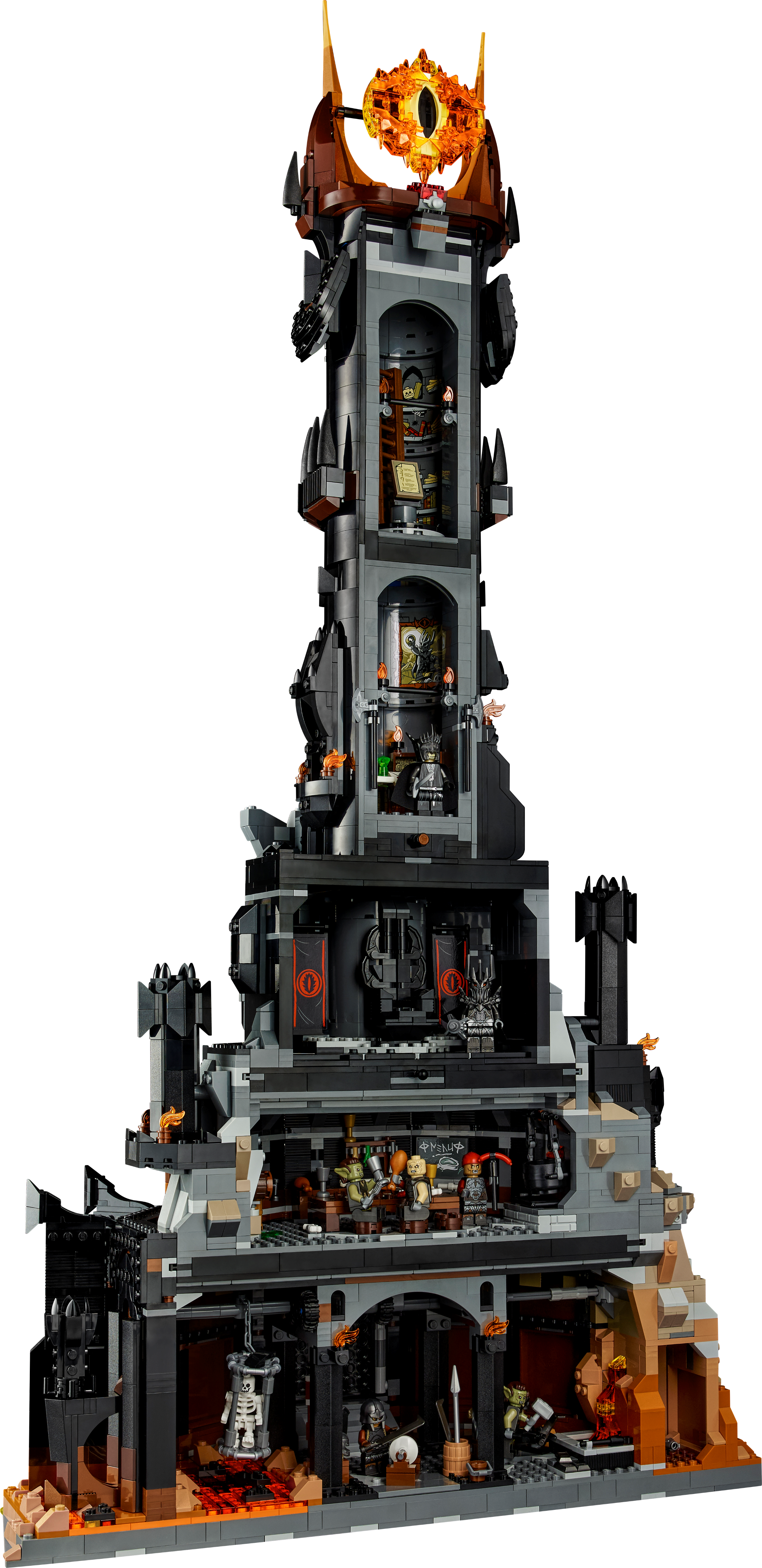 LEGO Barad-dûr dark tower 5471 pieces (British brand)
