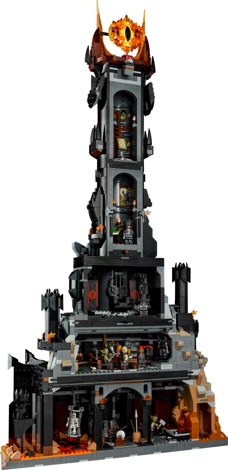 LEGO Barad-dûr dark tower 5471 pieces (British brand)