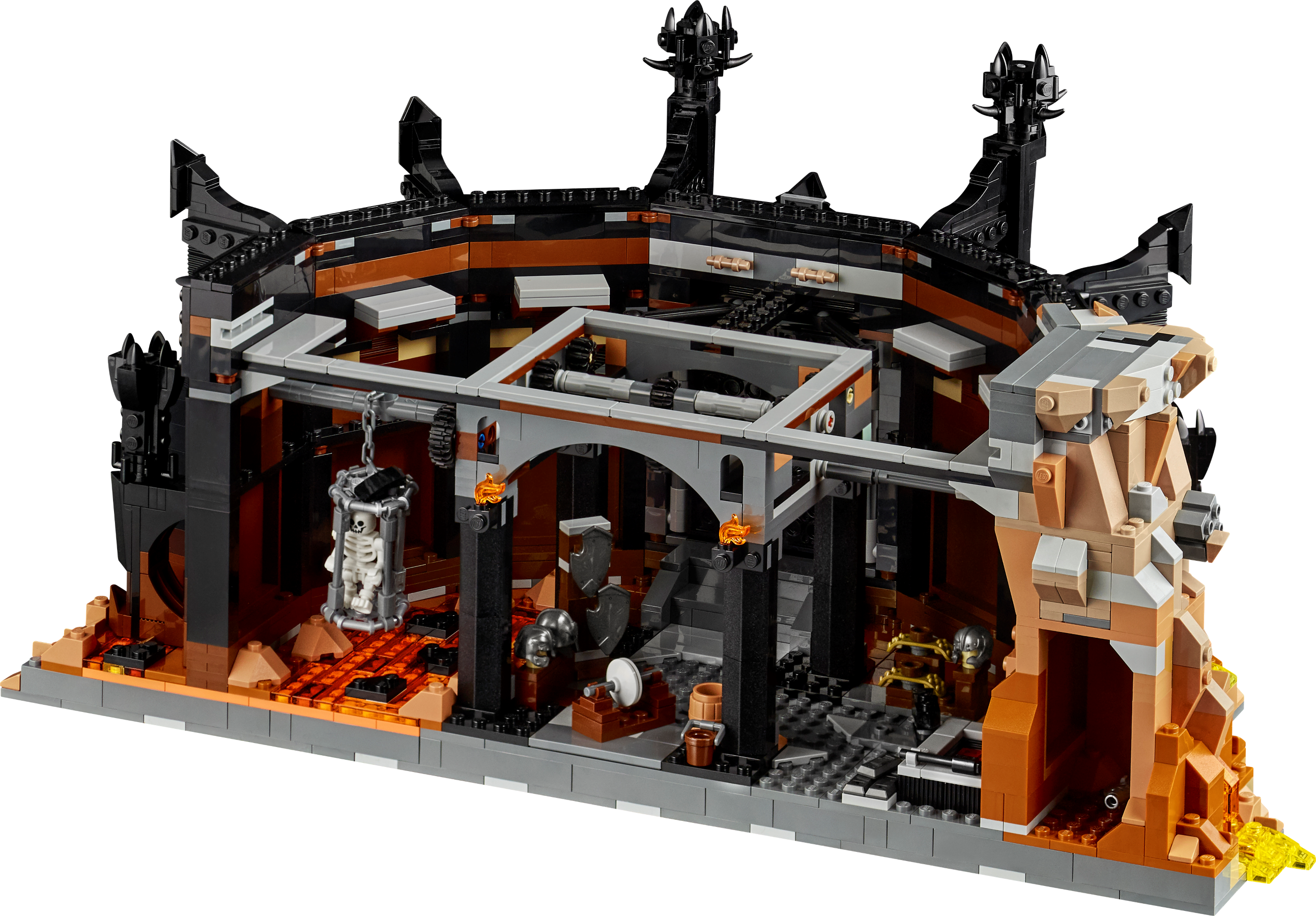 LEGO Barad-dûr dark tower 5471 pieces (British brand)
