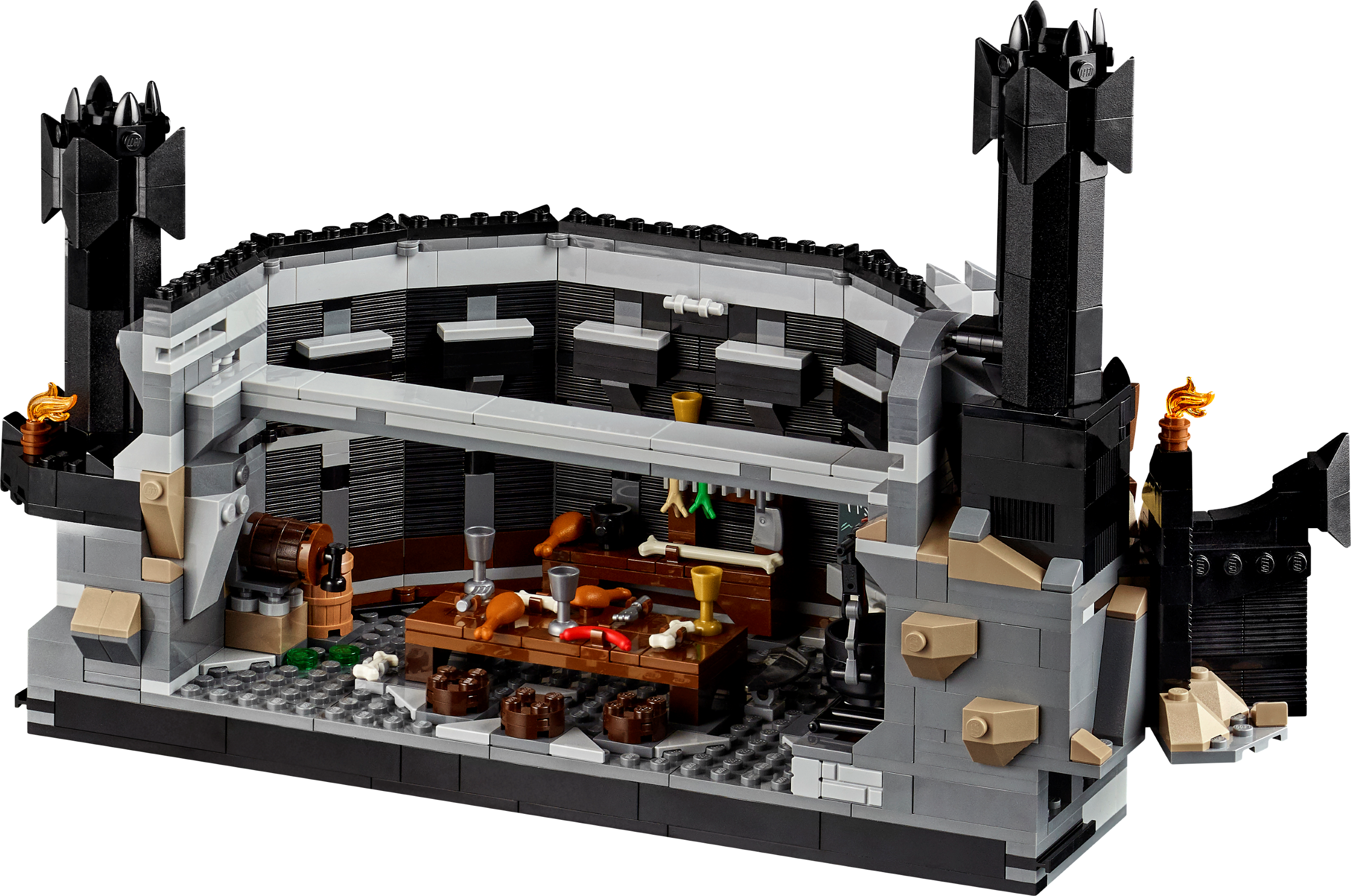 LEGO Barad-dûr dark tower 5471 pieces (British brand)