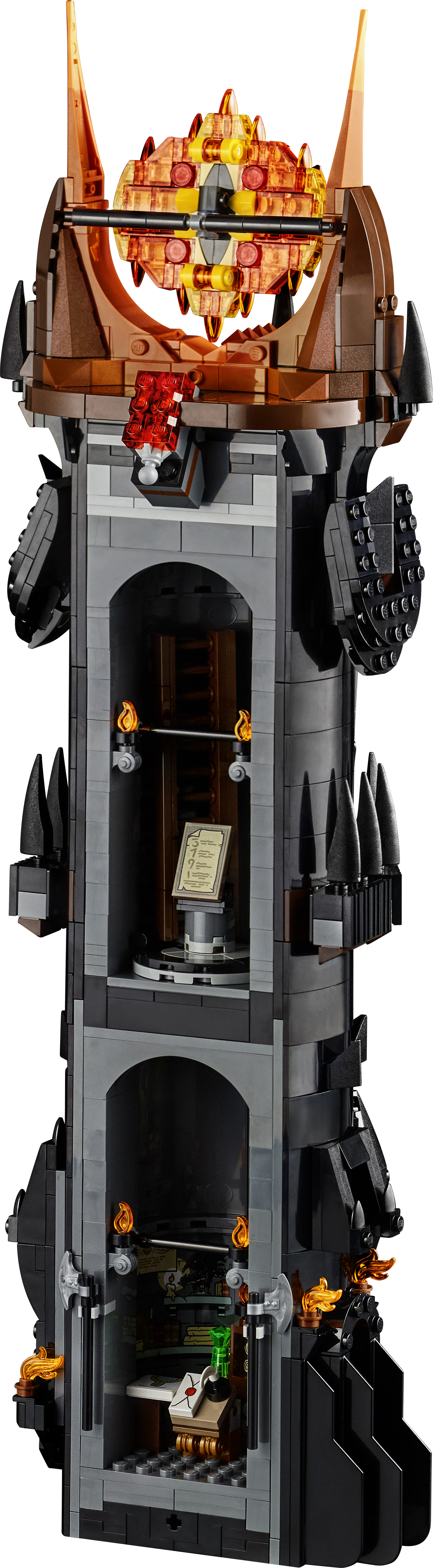 LEGO Barad-dûr dark tower 5471 pieces (British brand)