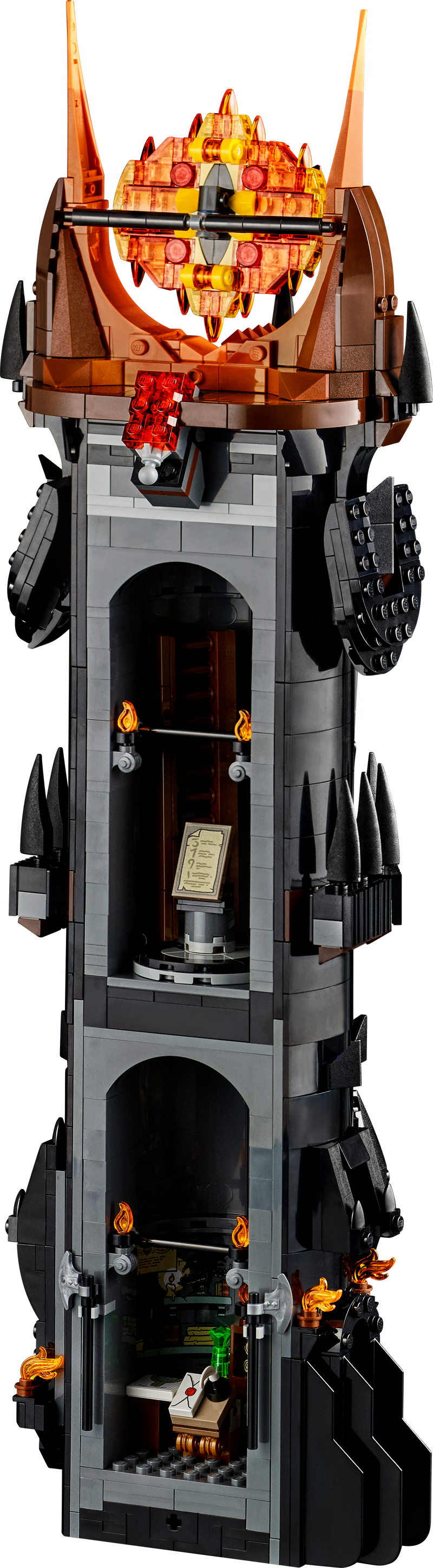 LEGO Barad-dûr dark tower 5471 pieces (British brand)