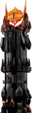 LEGO Barad-dûr dark tower 5471 pieces (British brand)