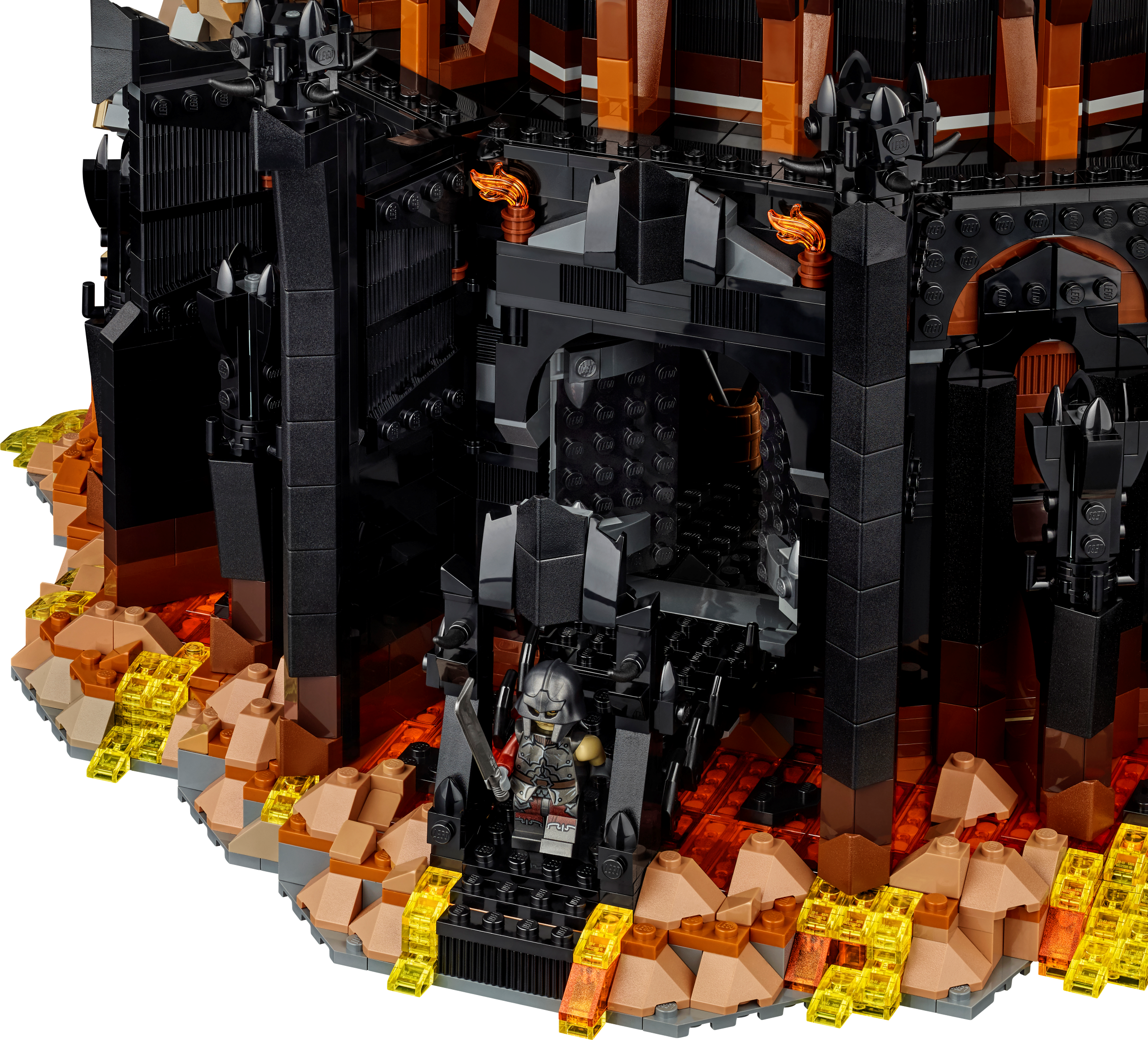 LEGO Barad-dûr dark tower 5471 pieces (British brand)
